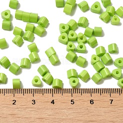 Запекание расписной стеклянной бусины&nbsp;SEED-H002-K-D302