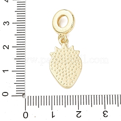 Латунные эмалевые фрукты европейские подвески&nbsp;LS-KK-B159-03G