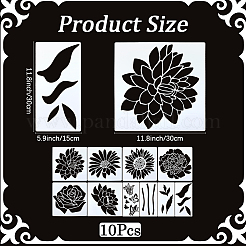 Шаблоны трафаретов для рисования на пластике домашних животных&nbsp;DIY-WH20011-54