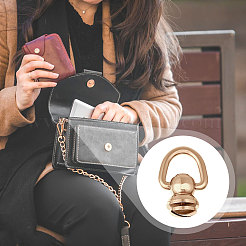 6 шт. 3-х цветные латунные шариковые шпильки-заклепки&nbsp;KK-CA0003-67