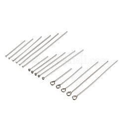 150 шт. штифты с шарообразной головкой и штифты с плоской головкой из нержавеющей стали 304 и штифт с ушком STAS-CJ0001-176