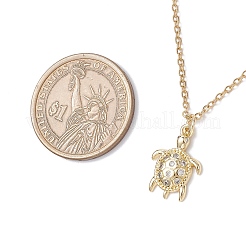 Подвеска из латуни с морской черепахой NJEW-JN05409