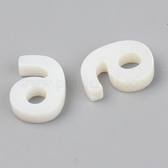 天然淡水シェルビーズ  トップドリルビーズ  数  10x7x3mm  穴：0.8mm&nbsp;SSHEL-R048-005-06