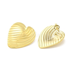 Серьги-гвоздики из нержавеющей стали 304 с ионным покрытием (IP) EJEW-K268-09G