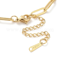 Браслеты из нержавеющей стали 304&nbsp;LS-BJEW-Q340-03G