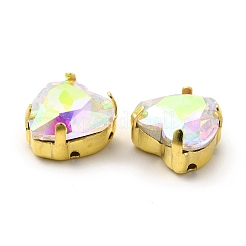 Пришиваем стразами в форме сердца&nbsp;GLAA-C024-14C-001AB