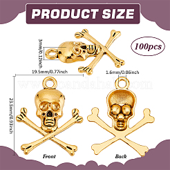 100 шт. Подвески из сплава в тибетском стиле&nbsp;FIND-PH0023-02AG