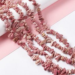 Бусины из натурального родонита G-G905-01