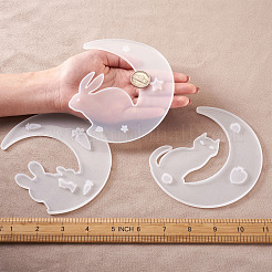 Силиконовые Молды для подвески луны&nbsp;DIY-TA0003-26