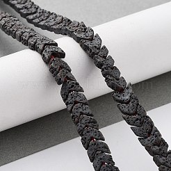 Бусы из натуральной лавы&nbsp;G-H303-C14