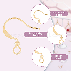 150 шт латунные серьги крючки KK-DC0002-43