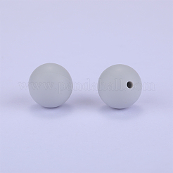 Круглые силиконовые фокусные бусины&nbsp;SI-JX0046A-83