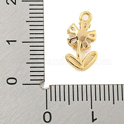 Pendentifs en laiton zircon cubique transparent&nbsp;KK-U015-09G