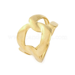 Овальное кольцо-манжета из нержавеющей стали 304 для женщин&nbsp;RJEW-Z083-03G-03