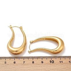 Серьги-кольца из нержавеющей стали 304&nbsp;EJEW-M105-06G