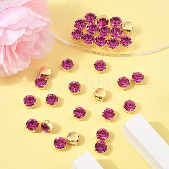 Preciosa® maxima crystal в пришивной чашке&nbsp;Y-PRC-SS39-70350-G