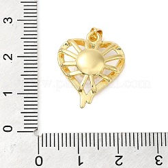 Стойки обшивки латунь микро проложить Циркон подвеску KK-P241-07G