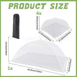 Полиэстеровая крышка для посуды&nbsp;AJEW-WH20064-08A