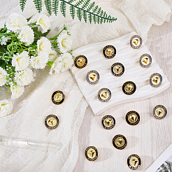 24 шт. эмалированная булавка с положительным вознаграждением и поощрением в виде слова «звезда»&nbsp;JEWB-CP0001-48B