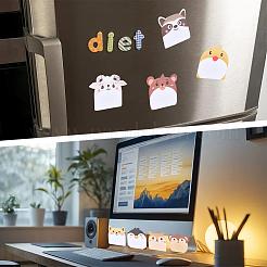 2 набор симпатичных липких заметок-блокнотов&nbsp;DIY-CP0012-67C