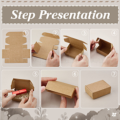 Картонные бумажные почтовые коробки&nbsp;CON-WH0085-103A