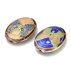 Бусины ручной работы перегородчатой CLB-Z001-09G