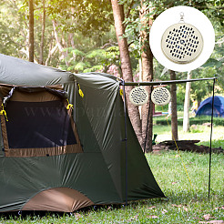 Держатель катушки от комаров из белой жести&nbsp;AJEW-WH0042-69LG