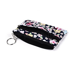 Кошельки из хлопковой ткани с цветочным узором&nbsp;AJEW-N003-05