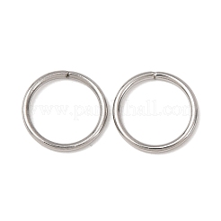 Устойчивые к потускнению открытые соединительные кольца из нержавеющей стали 304 соединительные кольца&nbsp;LS-STAS-N015-04-10x1mm