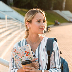 Обложки для папок-регистраторов из ткани&nbsp;AJEW-WH0596-310A