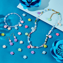 200 шт. Непрозрачные акриловые подвески&nbsp;PALLOY-PHE00013