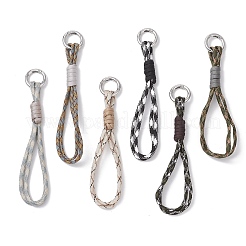 6 шт. подвесные украшения из парашютного шнура из полиэстера и спандекса&nbsp;HJEW-JM03800