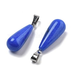 Pendentifs en jade blanc naturel&nbsp;G-T081-31