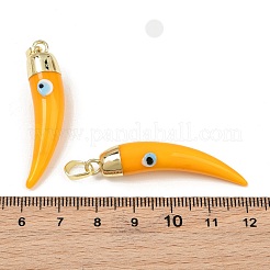 Fatti a mano malocchio ciondoli di vetro murano&nbsp;LAMP-F031-01G-06