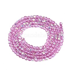 Chapelets de perles en verre transparente  &nbsp;EGLA-N028-01A-A04