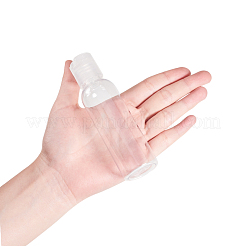 Прозрачные многоразовые пластиковые бутылки с дисковой крышкой емкостью 60 мл. MRMJ-WH0037-05B