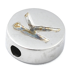 Бусины из нержавеющей стали марки 304 STAS-H219-15P-K