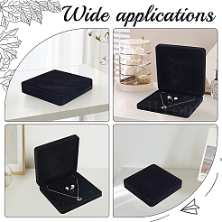 Шкатулки из бархата VBOX-WH0011-08B