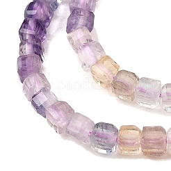 Природного флюорита бисер нитей G-G259-B01-2x2mm