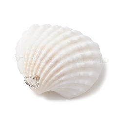 Подвески-ракушки из медной проволоки PALLOY-JF02710-01