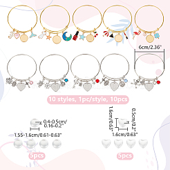 Наборы для изготовления браслетов с пустыми куполами своими руками&nbsp;BJEW-AB00023