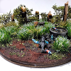 Пучки мини-травы из смолы AJEW-WH20120-10B-01