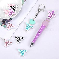 10шт 5 цвета силиконовые бусины JX809A