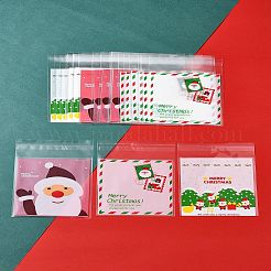 3 пакет 3 стиля прямоугольные целлофановые пакеты opp для Рождества OPC-FS0001-01A