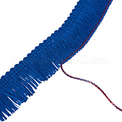 ポリエステルリボン  フリンジレーストリム  ブルー  7/8~1インチ（23~25mm）  25メートル/カードについて&nbsp;OCOR-TAC0005-09L