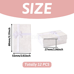 Картон комплект ювелирных изделий коробки CON-TAC0009-03D