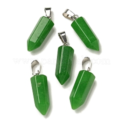 Крашеные натуральный белый нефрит подвески&nbsp;G-Z067-07P-22