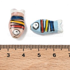 Perles en porcelaine manuelles&nbsp;PORC-A031-07