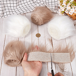 Barbe de costume de barbe de gnome en laine artificielle&nbsp;OCOR-WH0078-101E