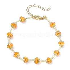 Браслеты из стеклянных бусин для женщин&nbsp;BJEW-MZ00216-01